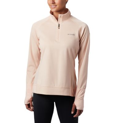 Women's Irico&trade; Half Zip W Irico&trade; Half Zip | 100 | L, Peach Cloud, front