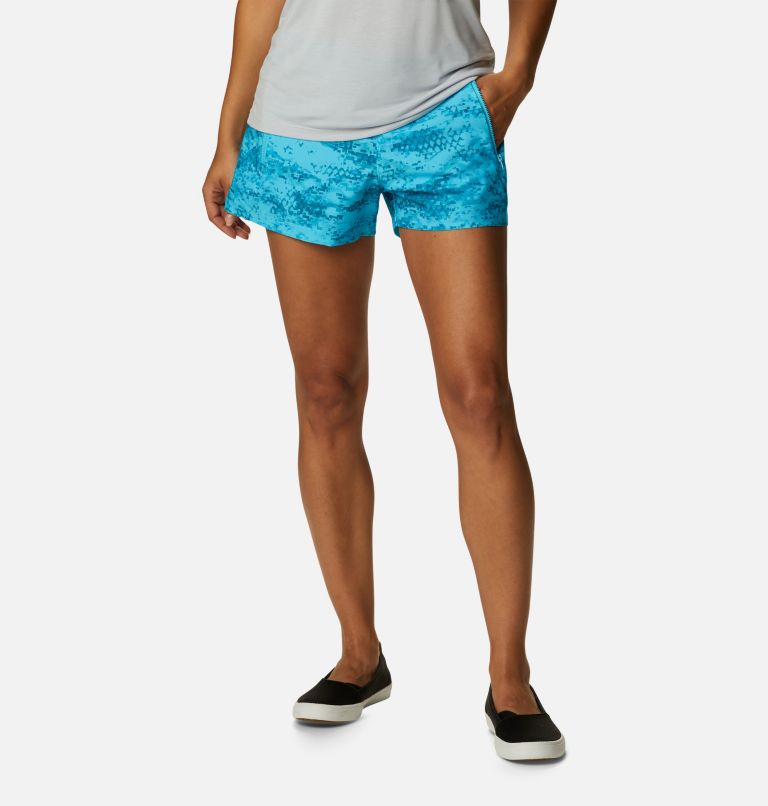 Thumbnail: Women's PFG Tidal II Shorts, Color: Atoll PFG Camo Print, image 1
