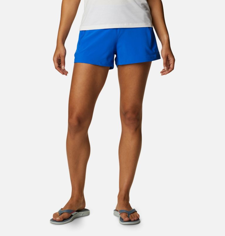 Women's PFG Tidal II Shorts, Color: Blue Macaw, image 1