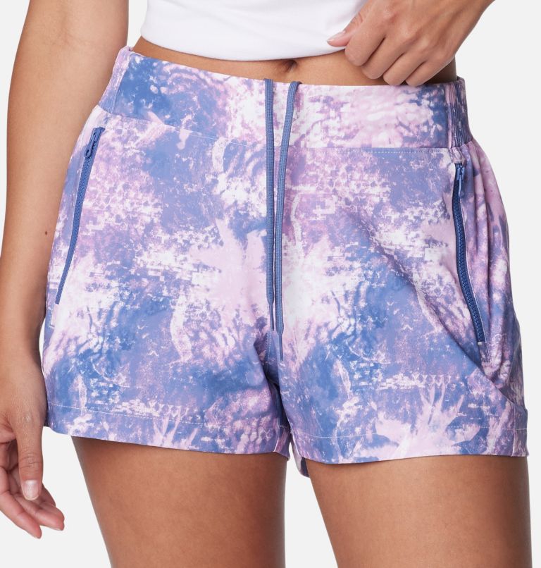 Women's PFG Tidal II Shorts, Color: Bluebell Digishores, image 4
