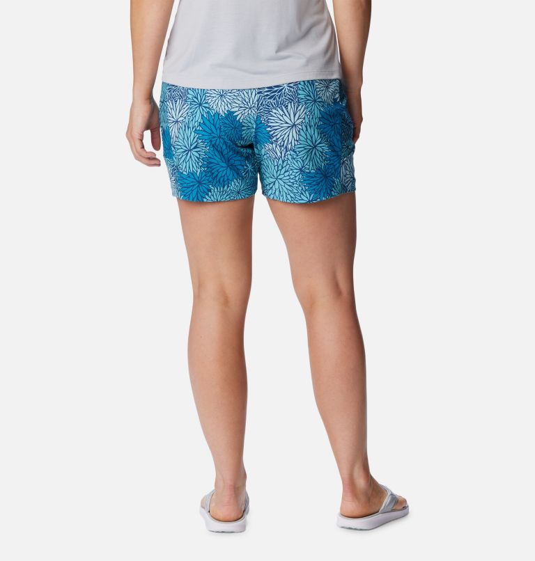 Thumbnail: Women's PFG Tidal II Shorts, Color: Carbon, Anemones, image 2