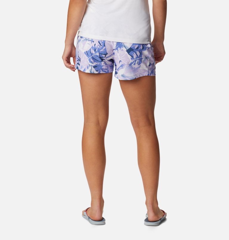 Thumbnail: Women's PFG Tidal II Shorts, Color: Violet Sea Philo Palms, image 2