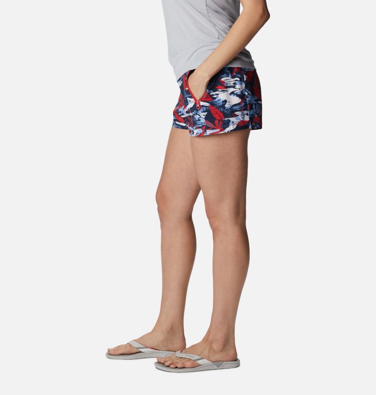 Thumbnail: Women's PFG Tidal II Shorts, Color: Red Spark Shorebreak, image 3