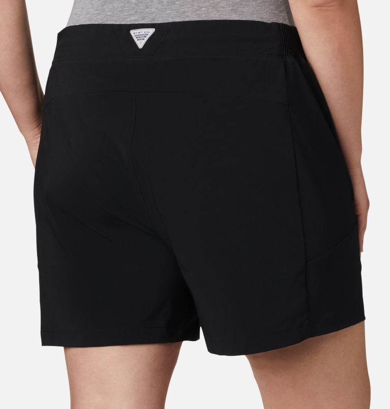Thumbnail: Women's PFG Tidal II Shorts - Plus Size, Color: Black, image 5