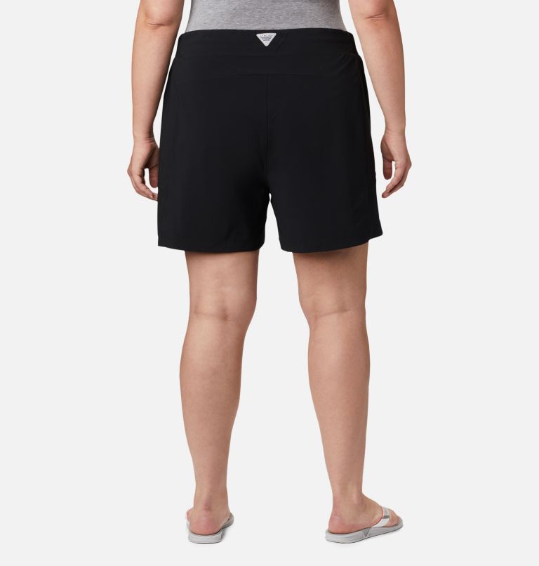 Women's PFG Tidal II Shorts - Plus Size, Color: Black, image 2
