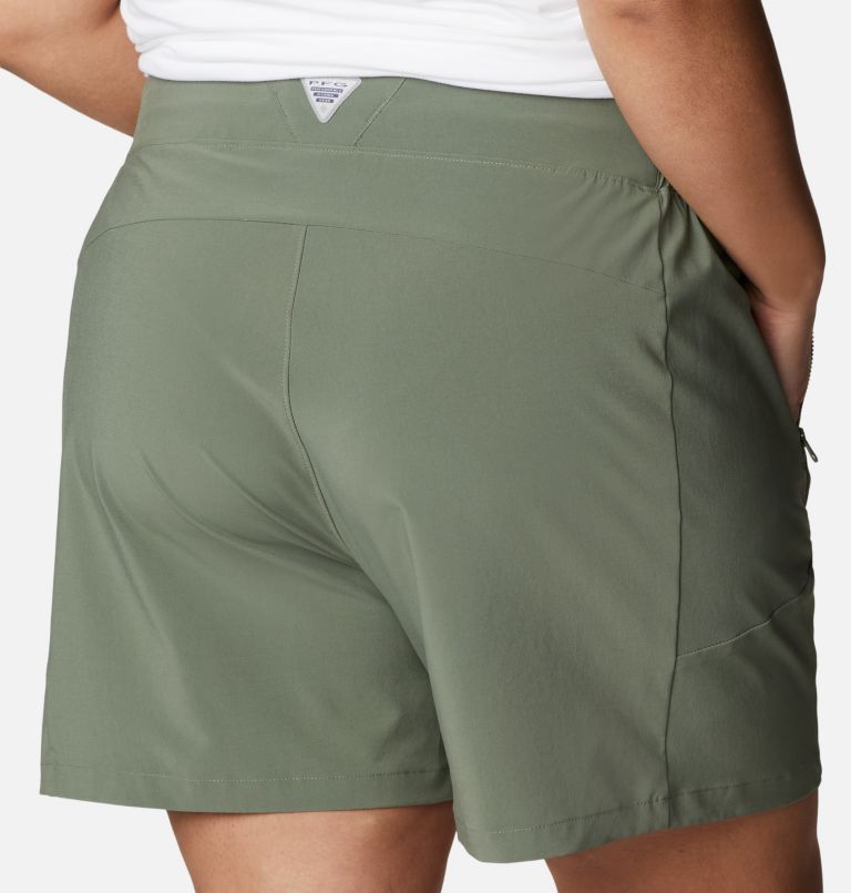 Women's PFG Tidal II Shorts - Plus Size, Color: Cypress, image 5