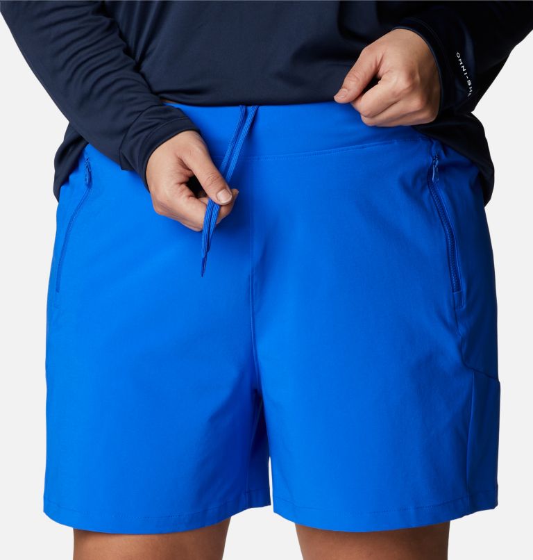 Women's PFG Tidal II Shorts - Plus Size, Color: Blue Macaw, image 4