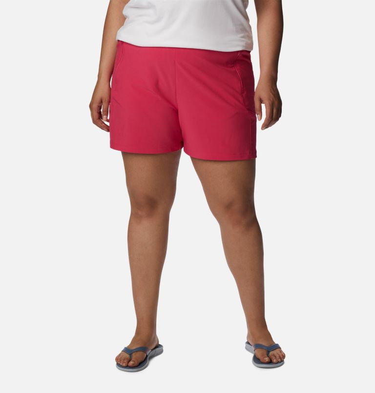 Women's PFG Tidal II Shorts - Plus Size, Color: Cactus Pink, image 1