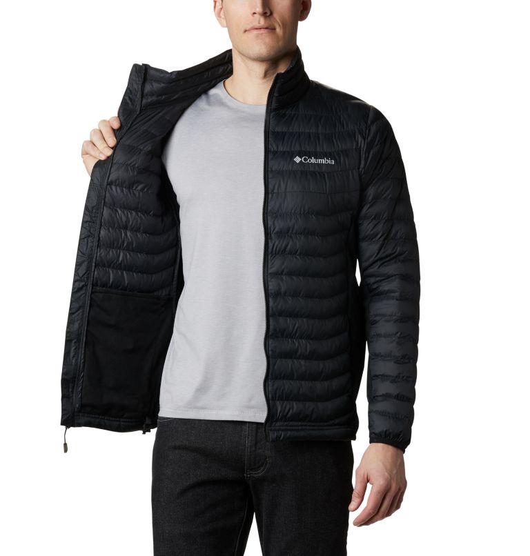 Thumbnail: Men's Powder Pass Jacket, Color: Black, image 5