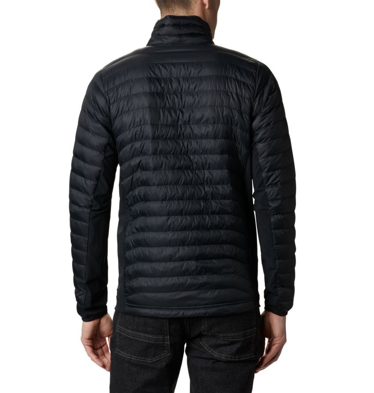Men's Powder Pass Jacket, Color: Black, image 2