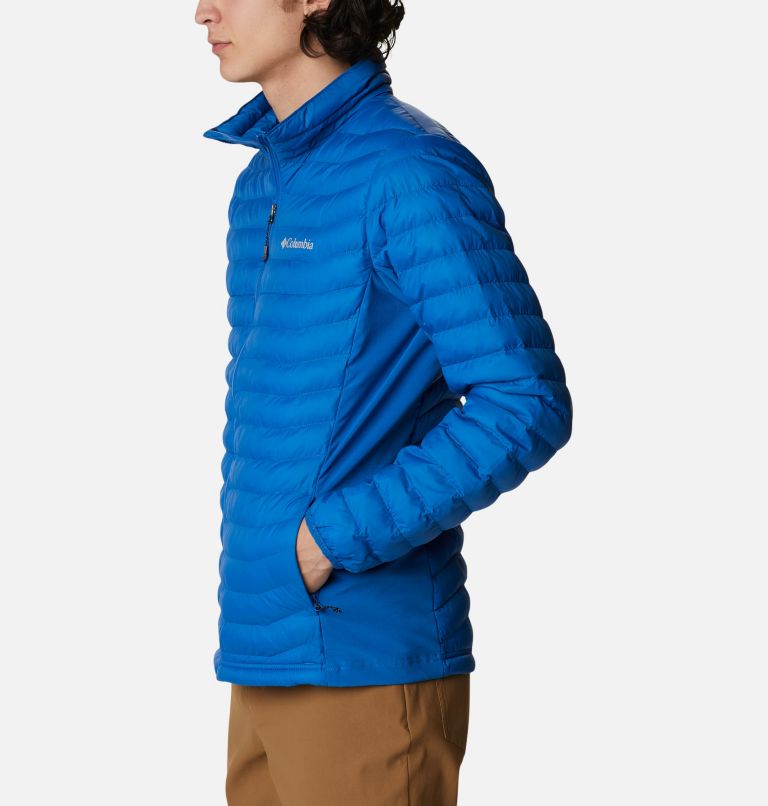 Men's Powder Pass Jacket, Color: Bright Indigo, image 3