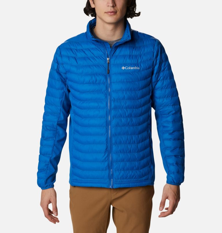 Men's Powder Pass Jacket, Color: Bright Indigo, image 7