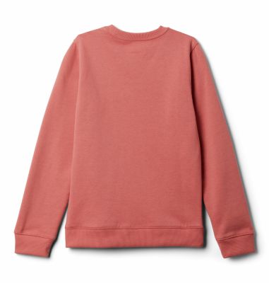 Sweat Park&trade; Junior Columbia Park&trade; French Terry Crew | 639 | XXS, Dark Coral, back