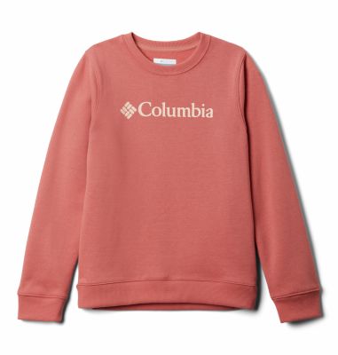 Sweat Park&trade; Junior Columbia Park&trade; French Terry Crew | 639 | XXS, Dark Coral, front
