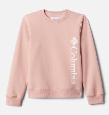 Sweat Park&trade; Junior Columbia Park&trade; French Terry Crew | 449 | XS, Faux Pink, front