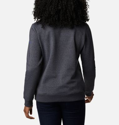 Sweat Columbia&trade; Femme Columbia&trade; Logo Crew | 011 | XS, Shark Heather, back