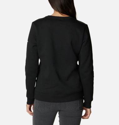 Top de cuello redondo y logotipo de Columbia&trade; para mujer Columbia&trade; Logo Crew | 674 | XS, Black, back
