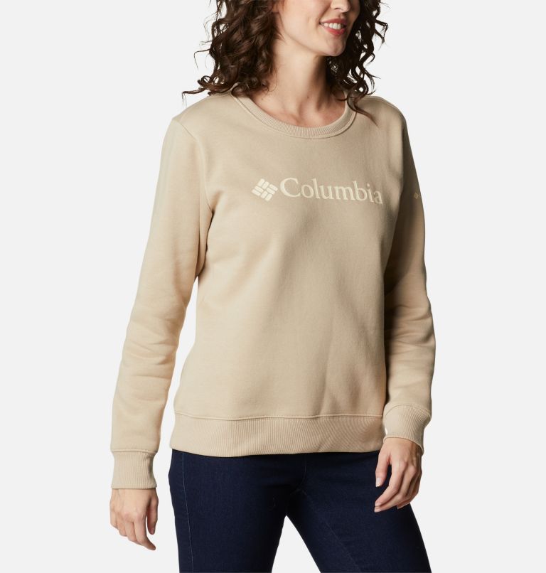 Women's Columbia Sweatshirt, Color: Ancient Fossil, image 5