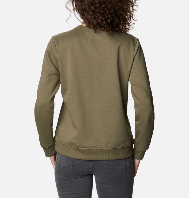 Columbia Logo Crew | 397 | L, Color: Stone Green, image 2
