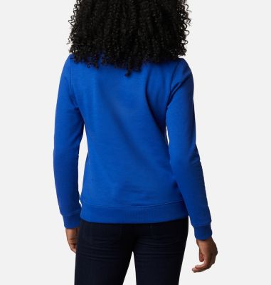 Sweat Columbia&trade; Femme Columbia&trade; Logo Crew | 011 | XS, Lapis Blue, back