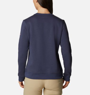 Top de cuello redondo y logotipo de Columbia&trade; para mujer Columbia&trade; Logo Crew | 674 | XS, Nocturnal, back