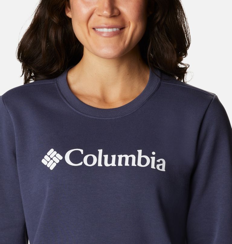 Thumbnail: Women's Columbia Sweatshirt, Color: Nocturnal, image 4