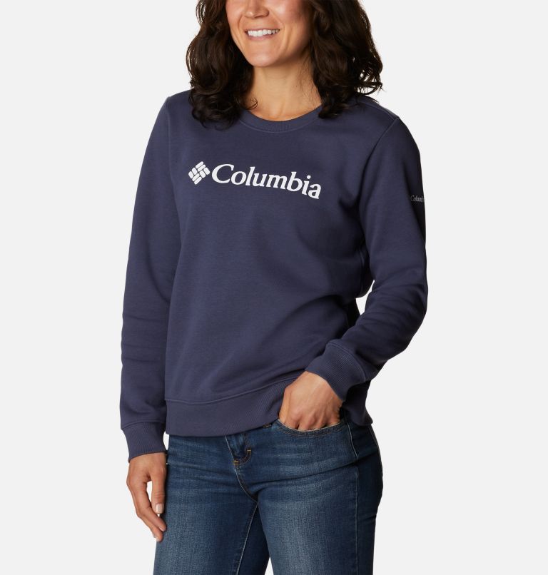 Thumbnail: Women's Columbia Sweatshirt, Color: Nocturnal, image 5