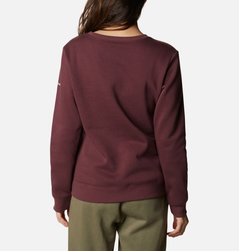 Columbia Logo Crew | 671 | XL, Color: Malbec, image 2