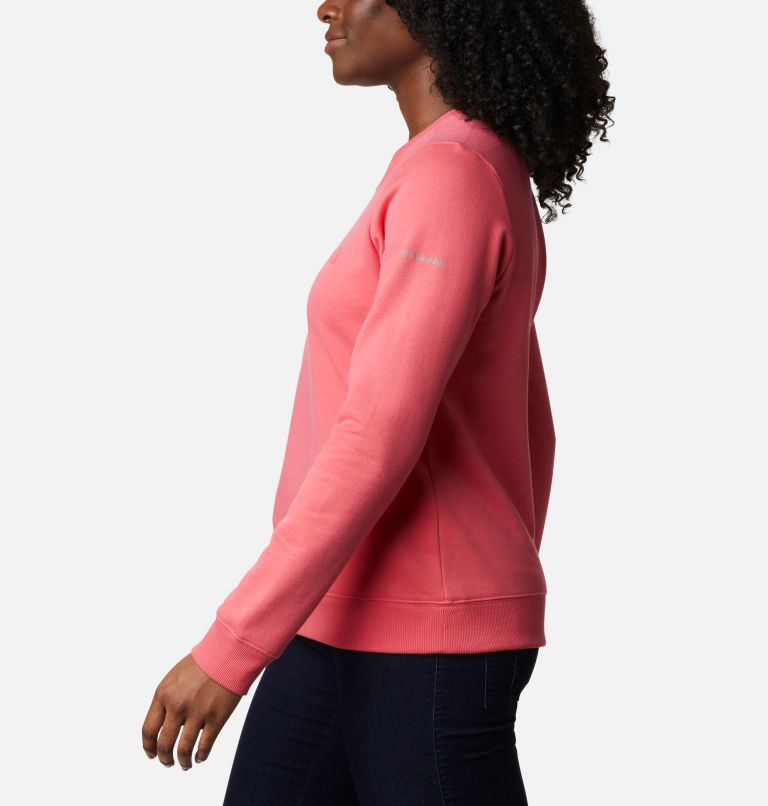 Columbia Logo Crew | 673 | S, Color: Bright Geranium, image 3