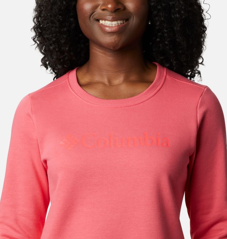 Pink cheap columbia sweatshirt