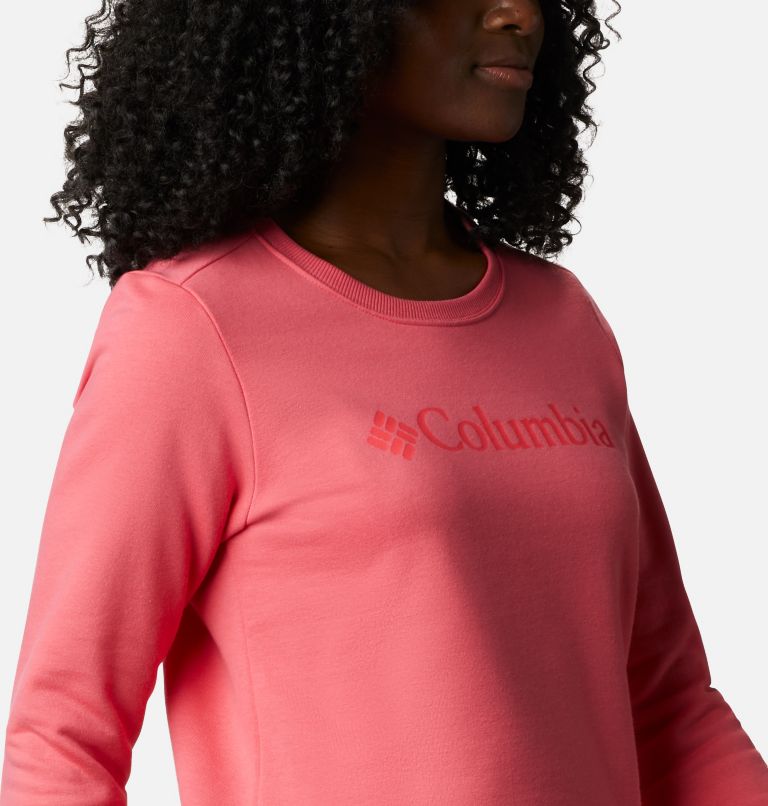 Pink sales columbia sweatshirt