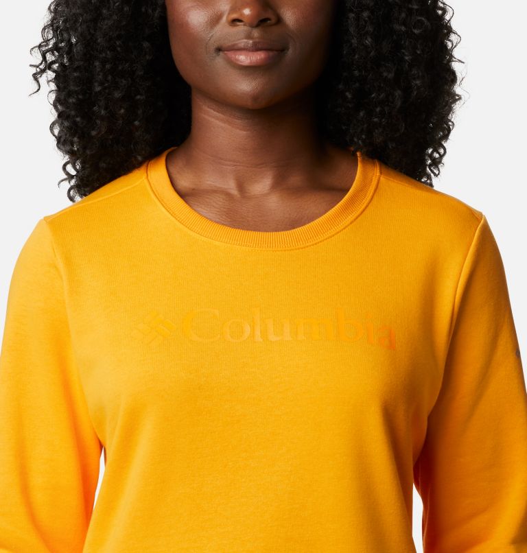 Columbia Logo Crew | 772 | S, Color: Bright Marigold, image 4