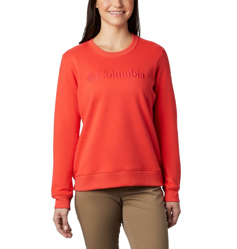 Columbia Logo Crew | 847 | XL, Color: Bright Poppy, image 1