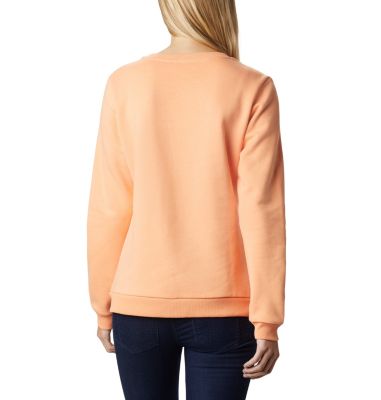 Sweat Columbia&trade; Femme Columbia&trade; Logo Crew | 011 | XS, Bright Nectar, back