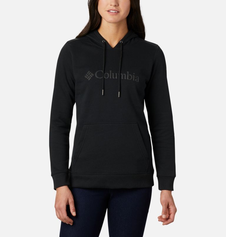Columbia Logo Hoodie | 010 | M, Color: Black, image 1