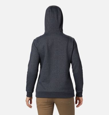 Sweat &agrave; Capuche Columbia&trade; Femme Columbia&trade; Logo Hoodie | 011 | XS, Shark Heather, back