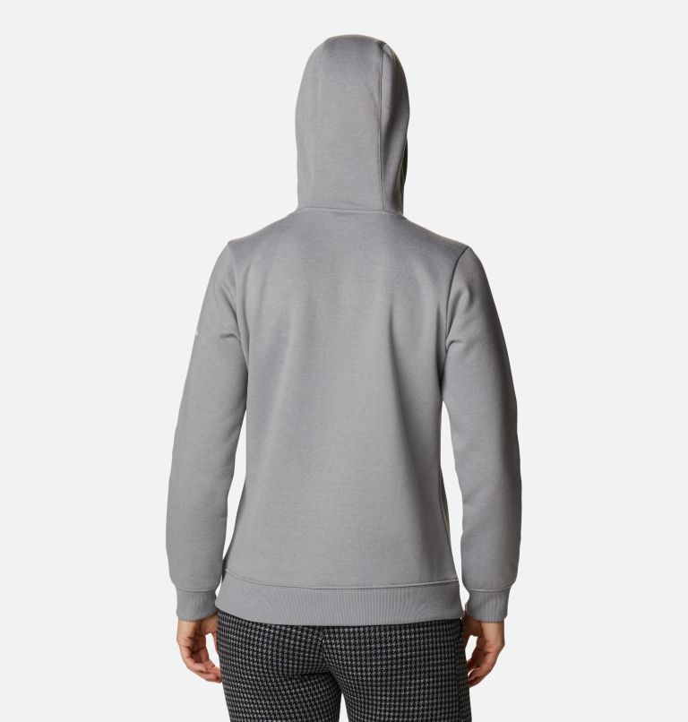 Thumbnail: Women's Columbia Logo Hoodie, Color: Monument Heather, image 2