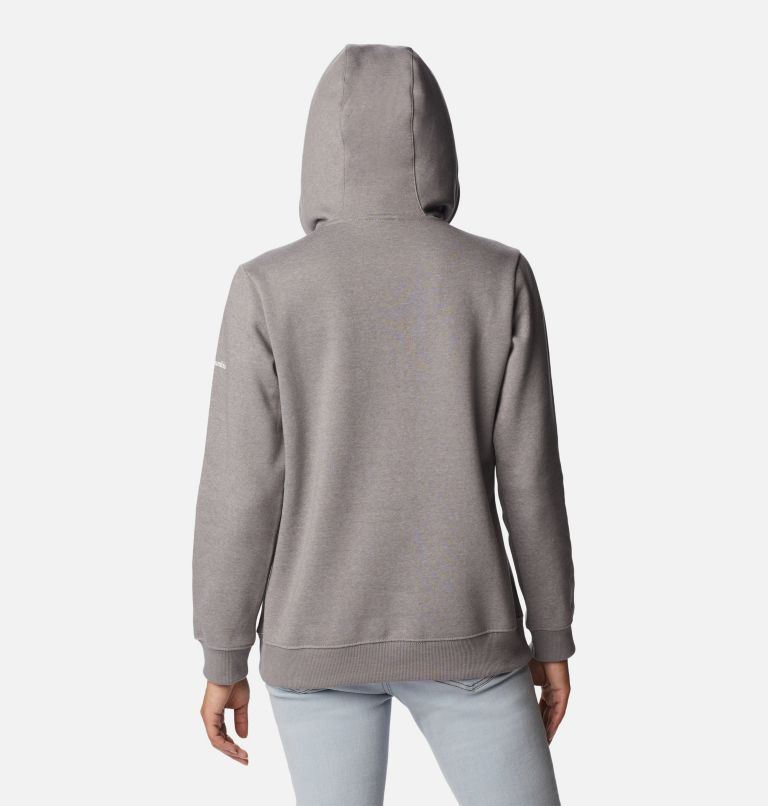 Columbia Logo Hoodie | 060 | XL, Color: Light Grey Heather, image 2
