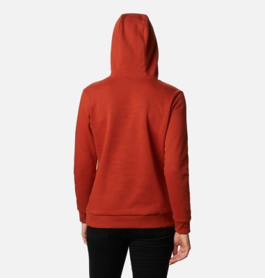 Sweat &agrave; Capuche Columbia&trade; Femme Columbia&trade; Logo Hoodie | 011 | XS, Dark Sienna, back