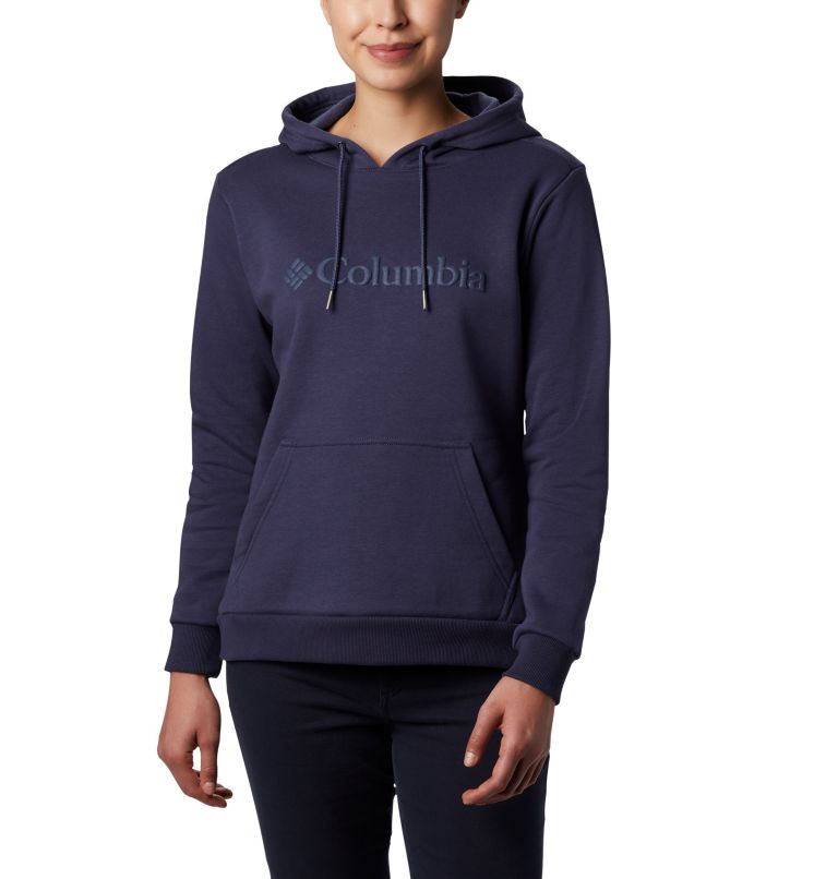 Columbia Logo Hoodie | 466 | L, Color: Nocturnal, image 1
