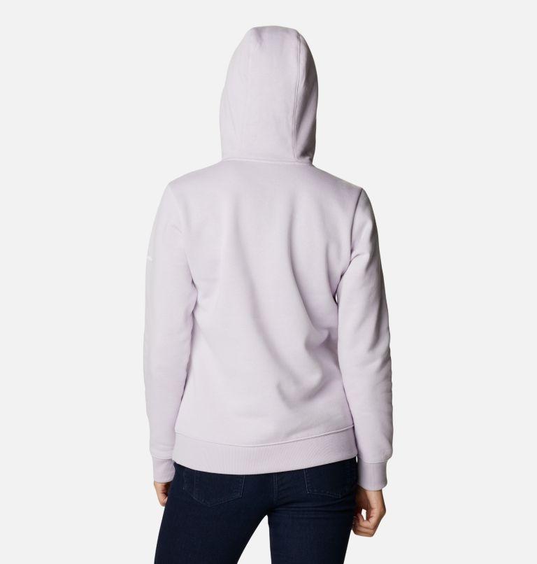 Columbia Logo Hoodie | 585 | S, Color: Pale Lilac, image 2