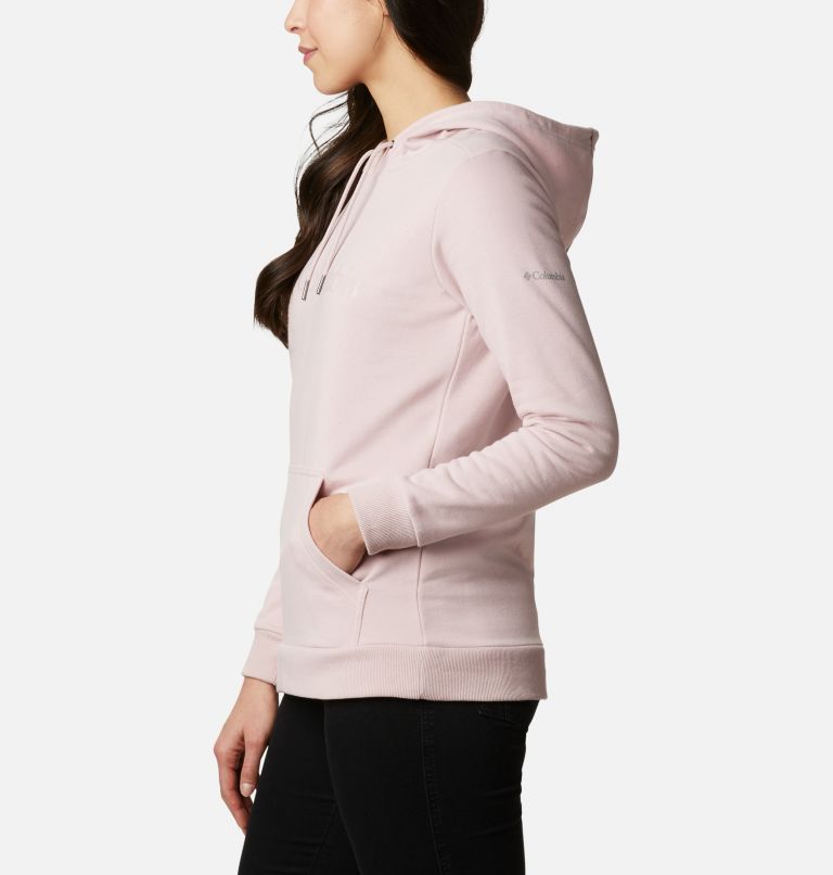 Columbia Logo Hoodie | 618 | XXL, Color: Mineral Pink, image 3