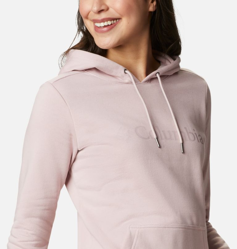 Columbia Logo Hoodie | 618 | XXL, Color: Mineral Pink, image 5