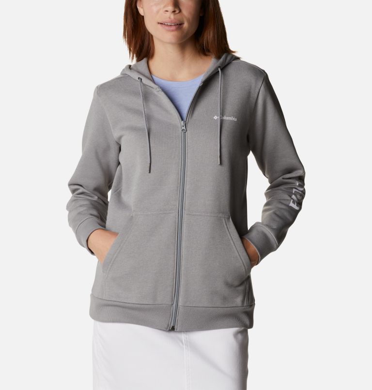 adidas Sudadera con capucha con logotipo para mujer