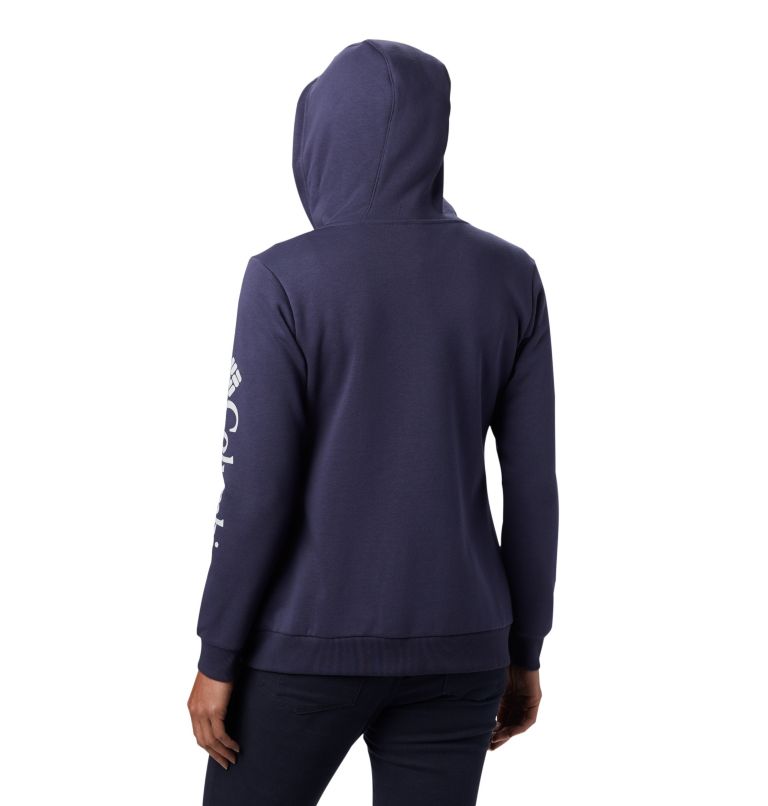 Columbia Logo Full Zip | 466 | XS, Color: Nocturnal, image 2