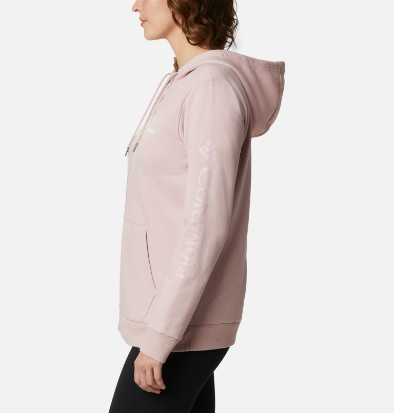 Columbia Logo Full Zip | 618 | M, Color: Mineral Pink, image 3