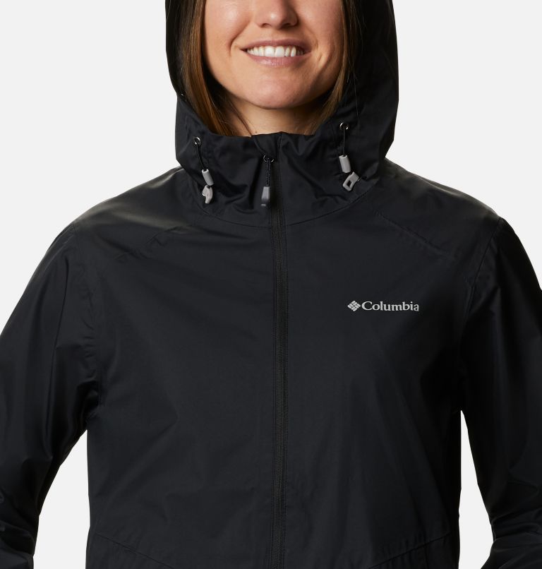 Thumbnail: Women's Inner Limits II Rain Jacket, Color: Black, image 4