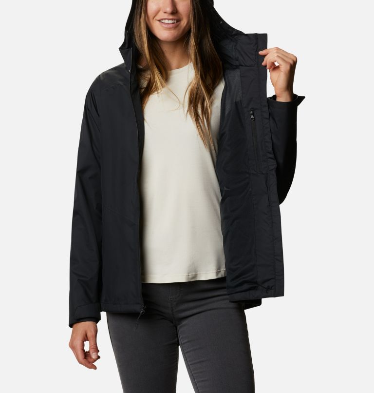 Thumbnail: Women's Inner Limits II Rain Jacket, Color: Black, image 5