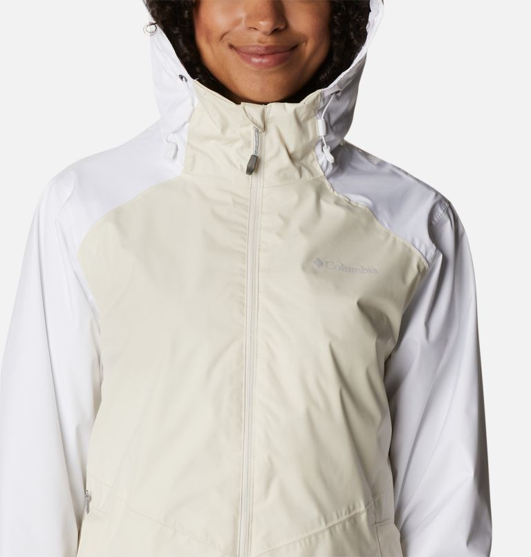 Women's Inner Limits II Jacket, Color: Chalk, White, image 4