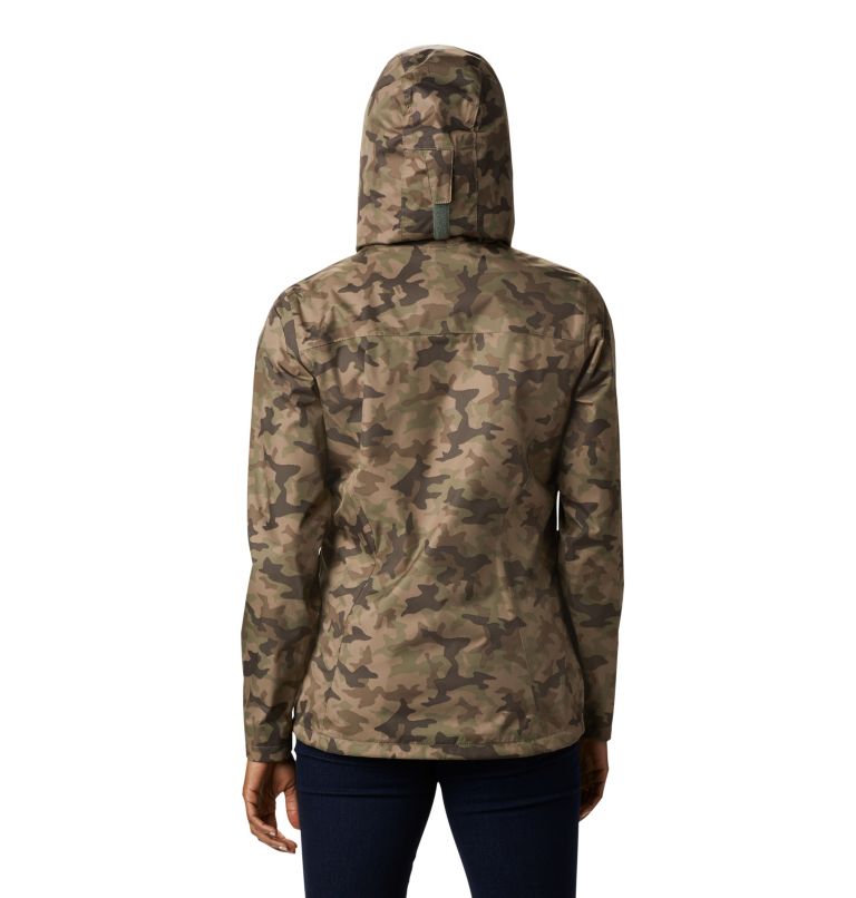 Women's Inner Limits II Rain Jacket, Color: Cypress Traditional Camo, image 2